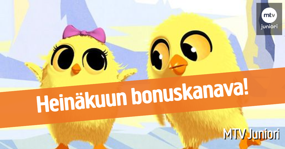 Heinäkuun bonuskanava MTV Juniori